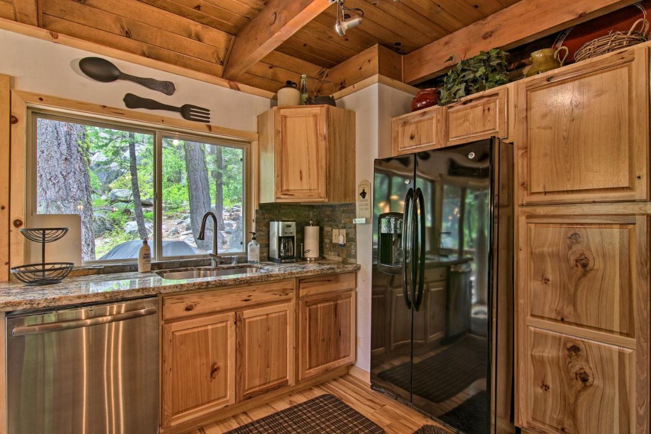 Private Tahoe Mtn Cabin Backing To The Forest! Саус Лэйк Тахо Экстерьер фото
