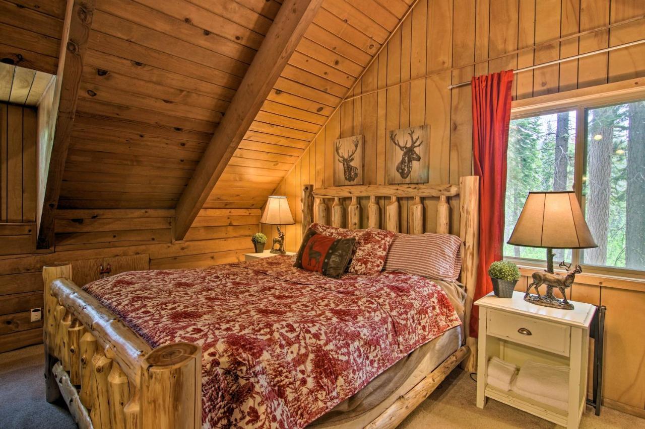 Private Tahoe Mtn Cabin Backing To The Forest! Саус Лэйк Тахо Экстерьер фото