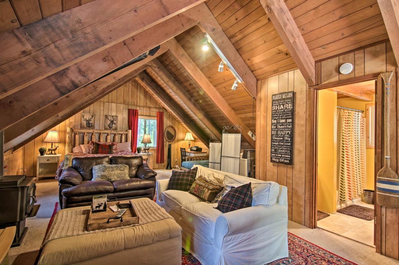 Private Tahoe Mtn Cabin Backing To The Forest! Саус Лэйк Тахо Экстерьер фото