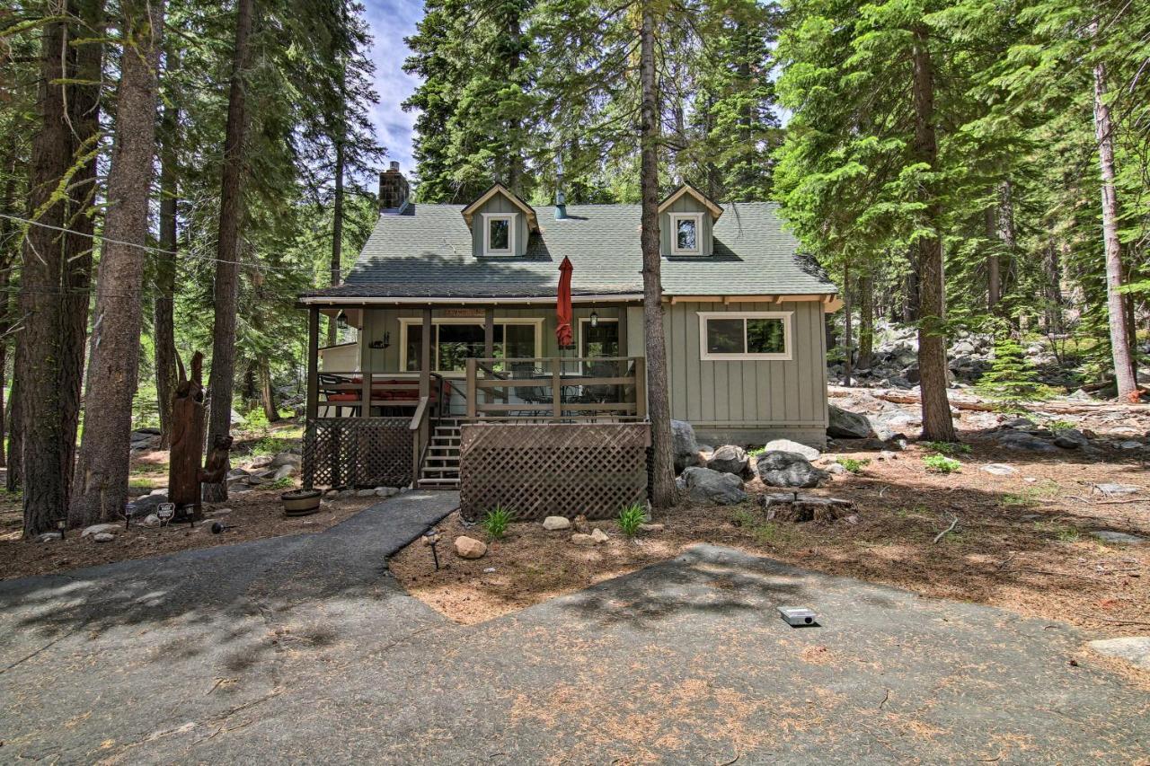 Private Tahoe Mtn Cabin Backing To The Forest! Саус Лэйк Тахо Экстерьер фото