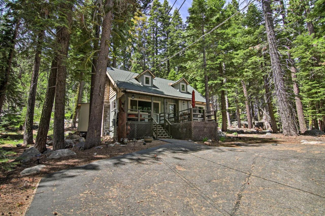 Private Tahoe Mtn Cabin Backing To The Forest! Саус Лэйк Тахо Экстерьер фото